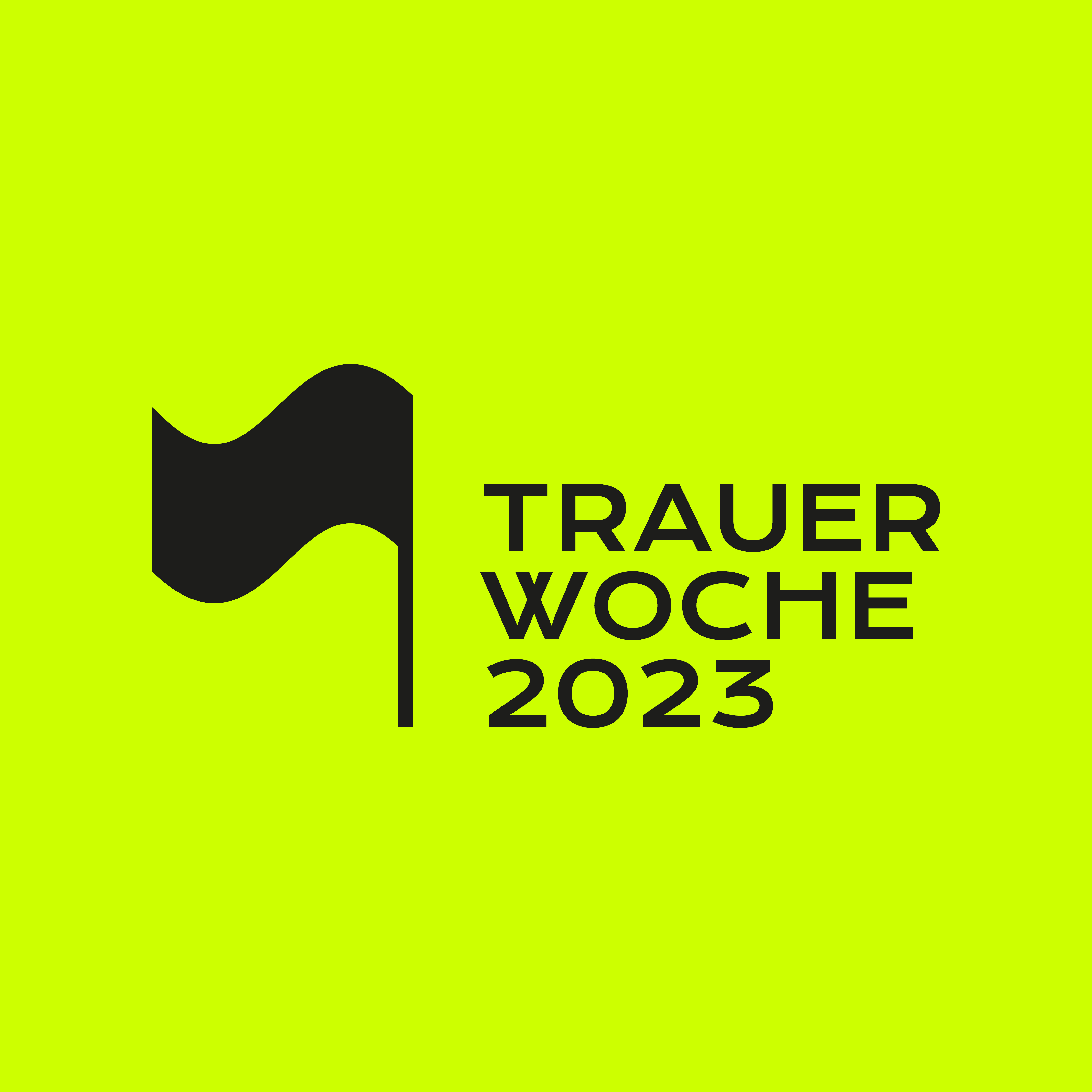 Logo der Trauerwoche 2023